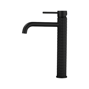 Grifería Alta Diamante Dangel Negro