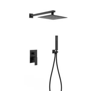 JUEGO DE DUCHA CON TELEDUCHA DINAMARCA NEGRO