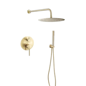 JUEGO DE DUCHA CON TELEDUCHA MALAGA ORO